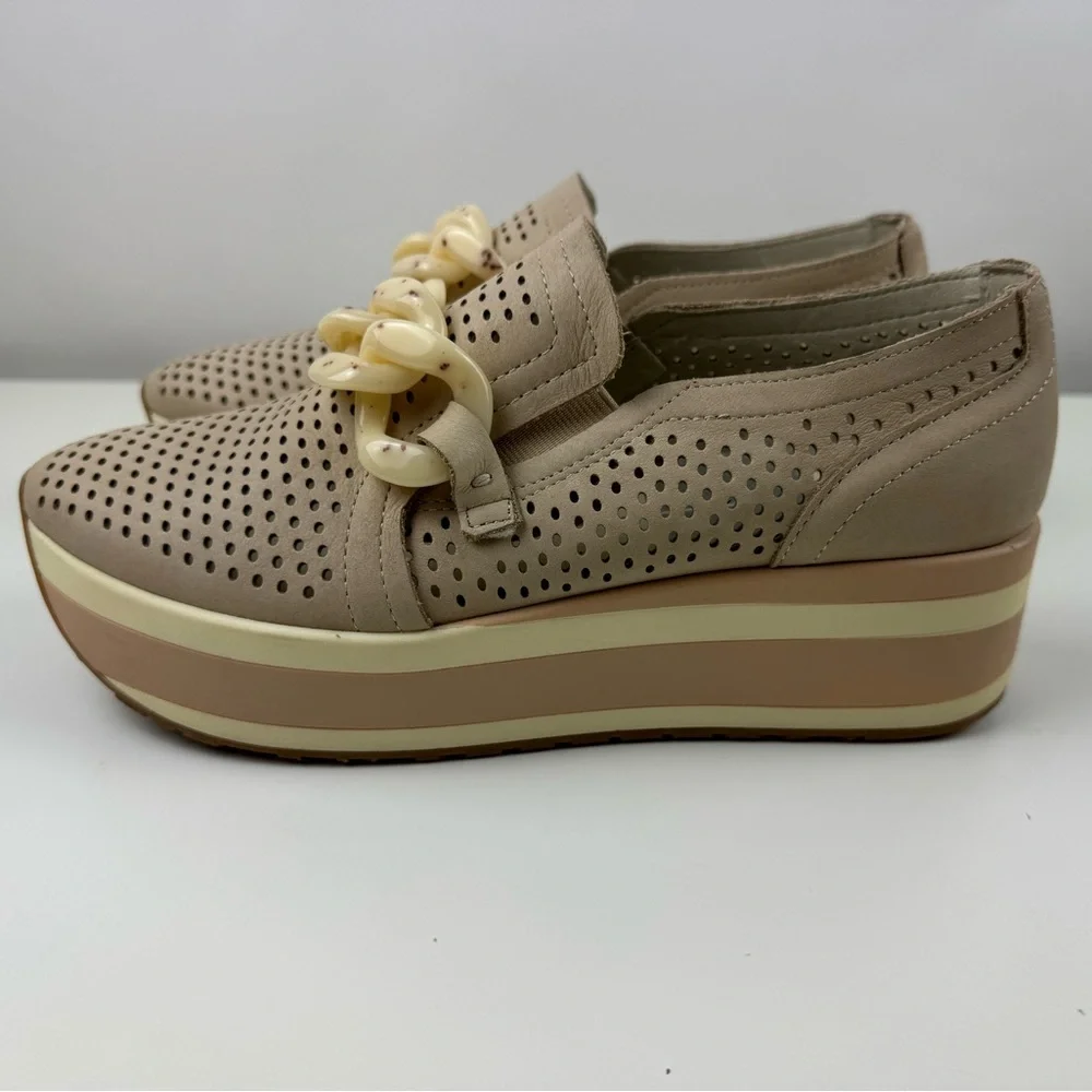 Dolce Vita Jhenee Shoes Sneakers‎ Sand Nubuck Women’s Size 8.5